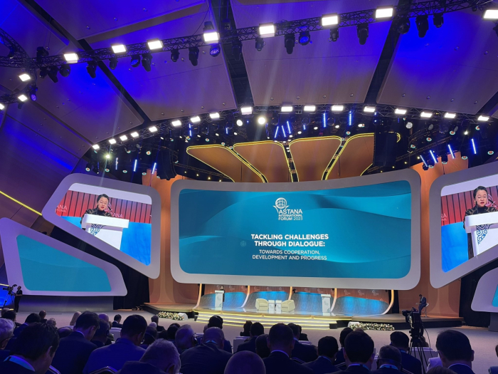 Astana International Forum:  Tackling challenges through dialogue: Towards cooperation, development and progress