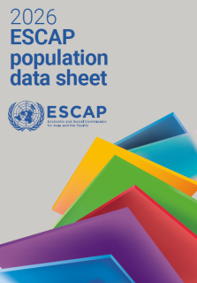 ESCAP population data sheet 2026
