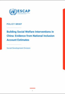 Building social welfare interventions in China : evidence from national inclusion account estimates