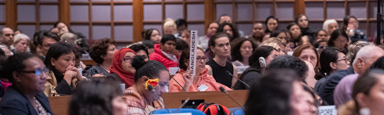 The opening session of the Asia-Pacific Ministerial Conference on the Beijing+25 Review. UN Women/Pathumporn Thongking