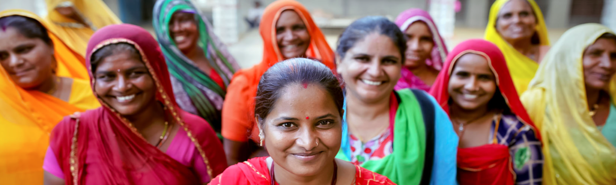 A group of Indian women